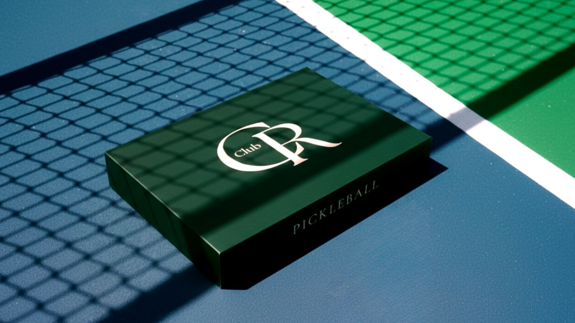 Casablanca Racquets Club pickleball box set – premium paddle and balls.